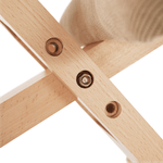 Casa si Gradina - Mobilier - Scaune si fotolii - Scaune - Scaun tip kneeling ergonomic, crem / fag, GROCO - Infinity.ro