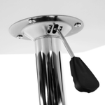 Casa si Gradina - Mobilier - Mese si birouri - Mese living - Masa pentru bar cu inaltimea reglabila, negru, 57x84-110 cm, FLORIAN - Infinity.ro