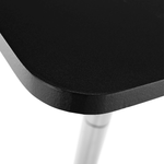 Casa si Gradina - Mobilier - Mese si birouri - Mese living - Masa pentru bar cu inaltimea reglabila, negru, 57x84-110 cm, FLORIAN - Infinity.ro