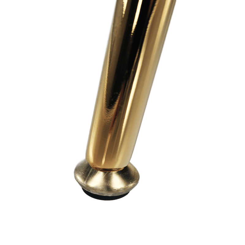 Casa si Gradina - Mobilier - Canapele si coltare - Banchete - Banca in stil Art-deco, catifea Velvet gri-albastru/crom auriu, NOBLIN - Infinity.ro