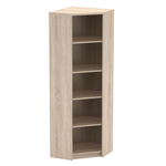 Casa si Gradina - Mobilier - Biblioteci si rafturi - Rafturi - Raft de colt, stejar sonoma, JOHAN 2 NEW 09 - Infinity.ro