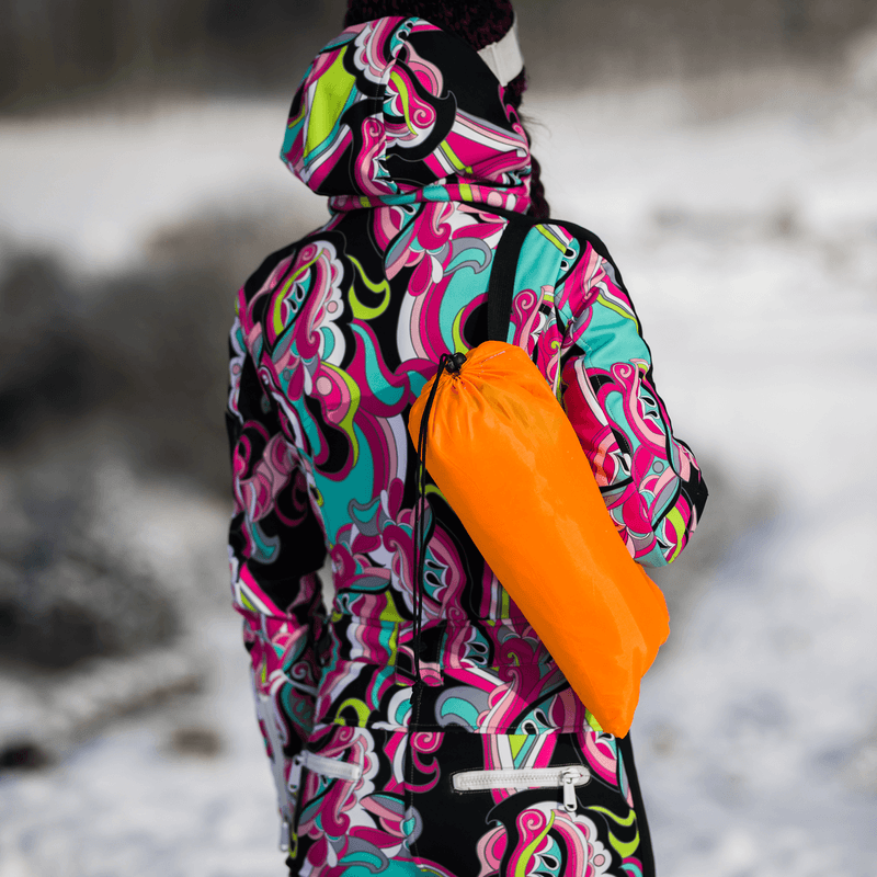 Casa si Gradina - Gradina si terasa - Mobilier exterior - Scaune si sezlonguri gradina - Geanta scaun gonflabila / geanta lenesa, portocalie, LEBAG - Infinity.ro