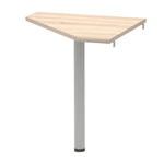 Casa si Gradina - Mobilier - Mese si birouri - Birouri - Masuta de colt, stejar sonoma/metal, JOHAN 2 NEW 07 - Infinity.ro