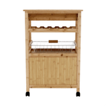 Casa si Gradina - Bucatarie si vesela - Ustensile bucatarie - Cosuri servire - Carucior de servire, natural, NAVID - Infinity.ro