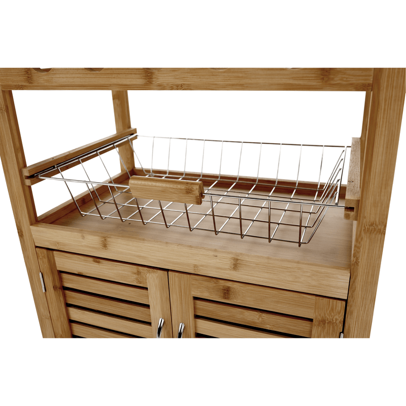 Casa si Gradina - Bucatarie si vesela - Ustensile bucatarie - Cosuri servire - Carucior de servire, natural, NAVID - Infinity.ro