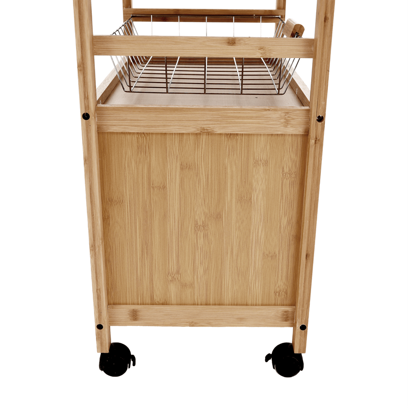 Casa si Gradina - Bucatarie si vesela - Ustensile bucatarie - Cosuri servire - Carucior de servire, natural, NAVID - Infinity.ro