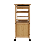 Casa si Gradina - Bucatarie si vesela - Ustensile bucatarie - Cosuri servire - Carucior de servire, natural, NAVID - Infinity.ro