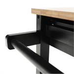 Casa si Gradina - Bucatarie si vesela - Ustensile bucatarie - Cosuri servire - Carucior de servire, natural/negru, ARETE - Infinity.ro