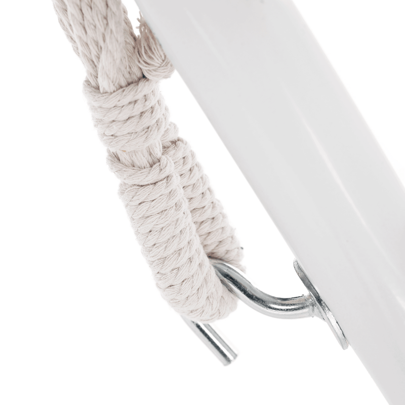 Casa si Gradina - Gradina si terasa - Balansoare si hamace - Hamace si suporturi - Plasa oscilanta, model cu dungi albastre, KABUKI - Infinity.ro