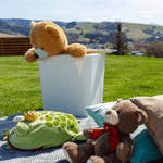 Casa si Gradina - Gradina si terasa - Mobilier exterior - Dulapuri si lazi depozitare exterior - Cutie / masa de depozitare pentru gradina, alba, IBLIS - Infinity.ro