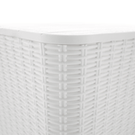 Casa si Gradina - Gradina si terasa - Mobilier exterior - Dulapuri si lazi depozitare exterior - Cutie / masa de depozitare pentru gradina, alba, UGUR - Infinity.ro