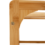 Casa si Gradina - Sanitare - Suporturi si accesorii baie - Accesorii baie - Cos de rufe, bambus natural/gri, KERI NEW - Infinity.ro