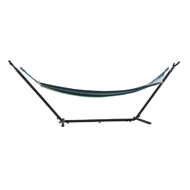 Casa si Gradina - Gradina si terasa - Balansoare si hamace - Hamace si suporturi - Hamac, turcoaz/albastru/verde, EVANA NEW - single - Infinity.ro