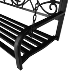 Casa si Gradina - Gradina si terasa - Balansoare si hamace - Balansoare - Leagan de gradina, negru, ABEA - Infinity.ro