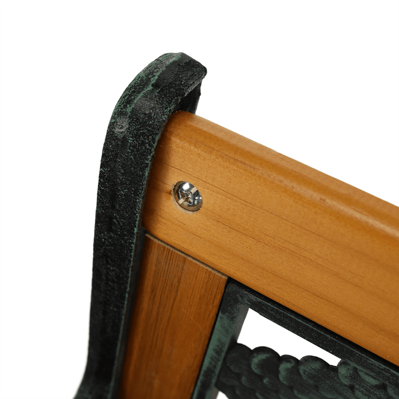 Casa si Gradina - Gradina si terasa - Mobilier exterior - Bancute de gradina - Banca pentru copii, negru / natural, NADAZA - Infinity.ro