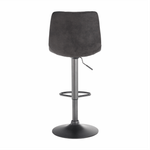 Casa si Gradina - Mobilier - Scaune si fotolii - Scaune - Scaun de bar, gri / negru, LAHELA - Infinity.ro
