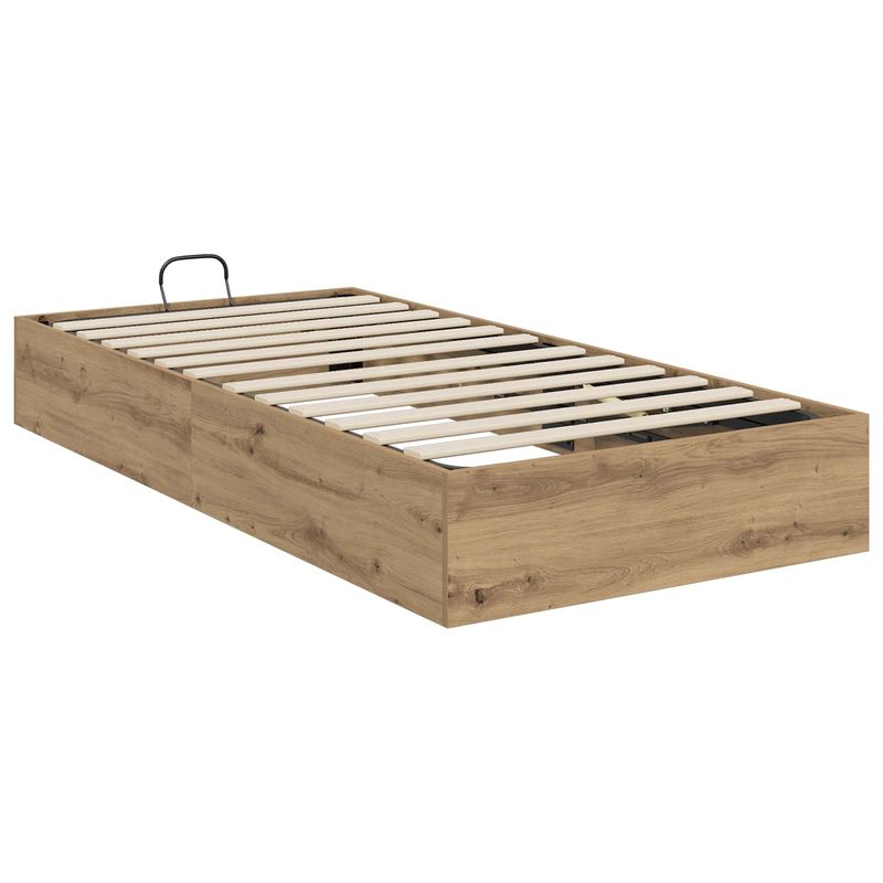 Casa si Gradina - Mobilier - Paturi si accesorii - Paturi - Cadru de pat otoman Stejar Artizanal 193 x 75,5 x 25 cm - Infinity.ro