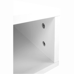 Casa si Gradina - Mobilier - Comode si corpuri - Noptiere - Noptiera / masa, alb / negru, HONEJ - Infinity.ro