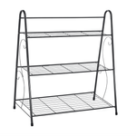 Casa si Gradina - Mobilier - Biblioteci si rafturi - Etajere - Etajera, 3 rafturi, gri inchis, VERUMA - Infinity.ro