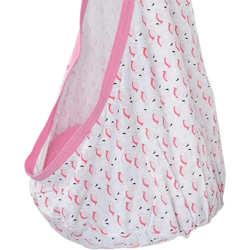 Casa si Gradina - Gradina si terasa - Balansoare si hamace - Balansoare - Fotoliu balansoar suspendat, roz/model flamingo, SIESTA TYP 2 - Infinity.ro