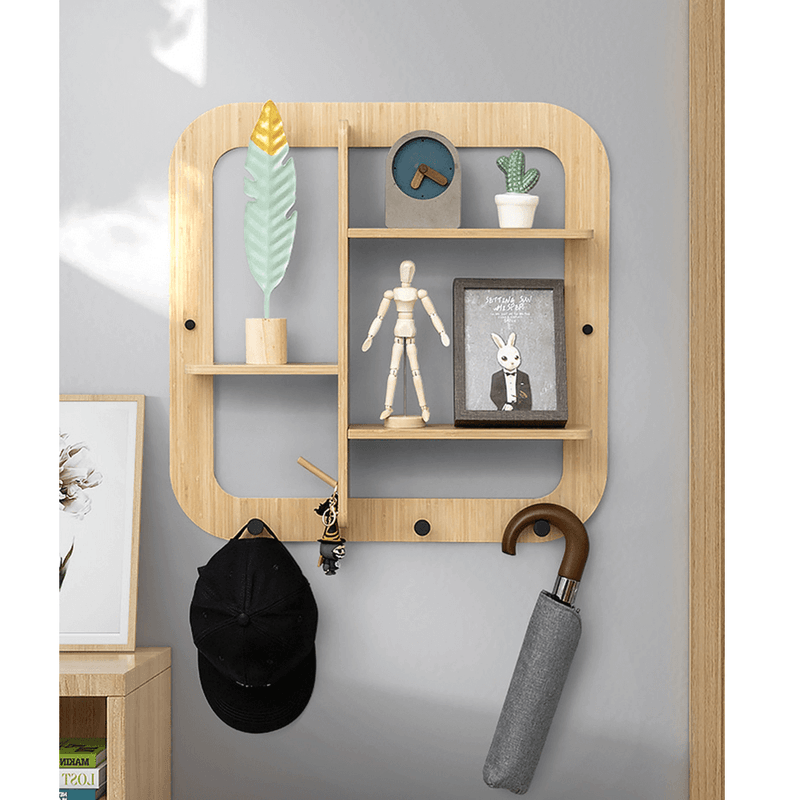 Casa si Gradina - Mobilier - Biblioteci si rafturi - Rafturi - Raft, bambus natural, ARTID TYP 2 - Infinity.ro