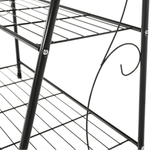 Casa si Gradina - Mobilier - Biblioteci si rafturi - Etajere - Etajera, 3 rafturi, gri inchis, VERUMA - Infinity.ro