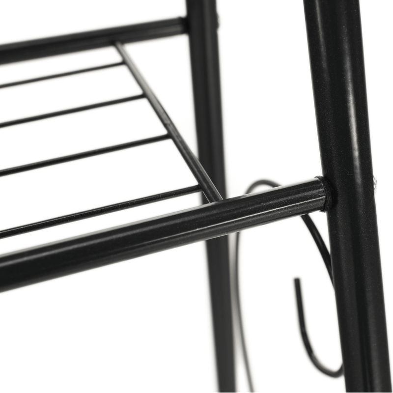 Casa si Gradina - Mobilier - Biblioteci si rafturi - Etajere - Etajera, 3 rafturi, gri inchis, VERUMA - Infinity.ro