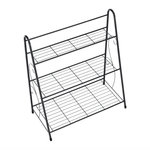 Casa si Gradina - Mobilier - Biblioteci si rafturi - Etajere - Etajera, 3 rafturi, gri inchis, VERUMA - Infinity.ro