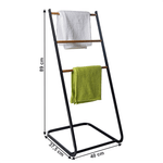 Market - Spalare si intretinere rufe - Uscatoare de rufe si accesorii - Uscator de haine, negru/natural, ZONKER - Infinity.ro