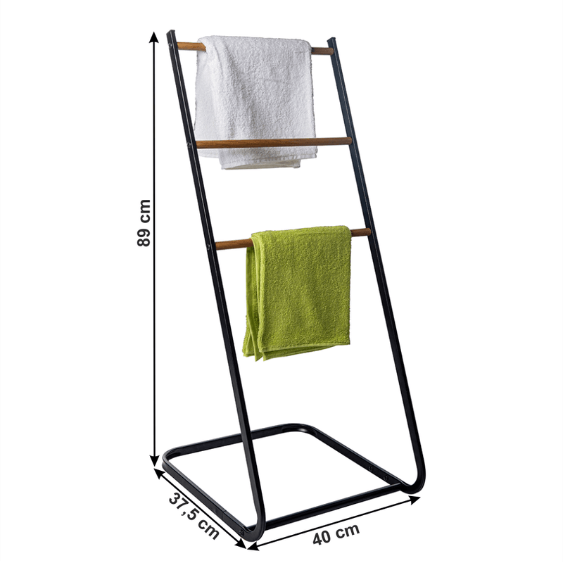 Market - Spalare si intretinere rufe - Uscatoare de rufe si accesorii - Uscator de haine, negru/natural, ZONKER - Infinity.ro