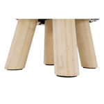 Casa si Gradina - Mobilier - Scaune si fotolii - Tabureti - Taburet in forma de vacuta, catifea Velvet alb/negru/natural, MOLLY - Infinity.ro