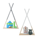 Casa si Gradina - Mobilier - Biblioteci si rafturi - Rafturi - Raft pentru copii, gri / natural, JOLI - Infinity.ro