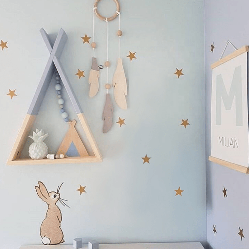 Casa si Gradina - Mobilier - Biblioteci si rafturi - Rafturi - Raft pentru copii, gri / natural, JOLI - Infinity.ro