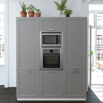 Casa si Gradina - Mobilier - Comode si corpuri - Corpuri bucatarie - Capat plinta laterala pentru dulapuri joase, alb, JULIA TYP 91 - Infinity.ro