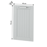 Casa si Gradina - Mobilier - Comode si corpuri - Corpuri bucatarie - Usa pentru masina de spalat vase 45, gri deschis, JULIA TYP 55 - Infinity.ro