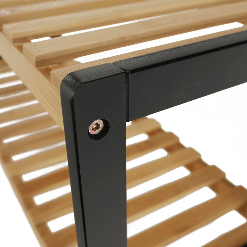 Casa si Gradina - Mobilier - Organizare si depozitare - Cutii depozitare - Cutie pantofi, natural / negru, KONTRE - Infinity.ro