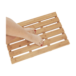 Casa si Gradina - Textile si covoare - Covoare - Covorase baie - Covor antiderapant pentru baie, bambus natural lacuit, KLERA - Infinity.ro