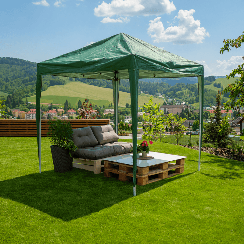 Casa si Gradina - Gradina si terasa - Umbrele si pavilioane - Pavilioane - Pavilion de gradina pliabil, verde, 2x2 m, TREKAN TIP 1 - Infinity.ro