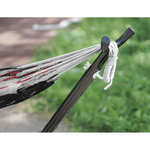 Casa si Gradina - Gradina si terasa - Balansoare si hamace - Hamace si suporturi - Cadru pentru suspendat hamac, negru, OTAN  NEW TYP 3 - Infinity.ro