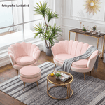 Casa si Gradina - Mobilier - Canapele si coltare - Banchete - Banca in stil Art-deco, catifea Velvet roz/crom auriu, NOBLIN - Infinity.ro