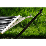 Casa si Gradina - Gradina si terasa - Balansoare si hamace - Hamace si suporturi - Cadru pentru suspendat hamac, negru, OTAN  NEW TYP 3 - Infinity.ro