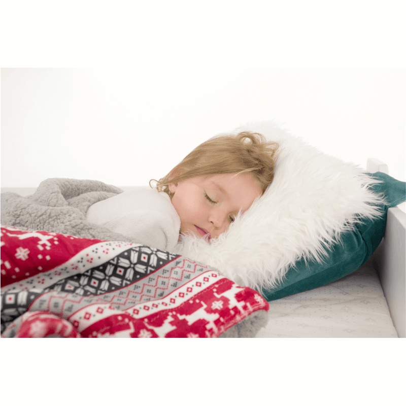 Casa si Gradina - Textile si covoare - Pături și cuverturi - Pături - Patura cu doua fete imitatie miel, motiv iarna, 150x200, RENIFE - Infinity.ro