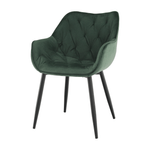 Casa si Gradina - Mobilier - Scaune si fotolii - Fotolii - Fotoliu de design, material textil Velvet verde, FEDRIS - Infinity.ro