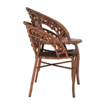 Casa si Gradina - Gradina si terasa - Mobilier exterior - Seturi mobila gradina - Set de gradina din rattan  1 + 2, maro, JARUB - Infinity.ro