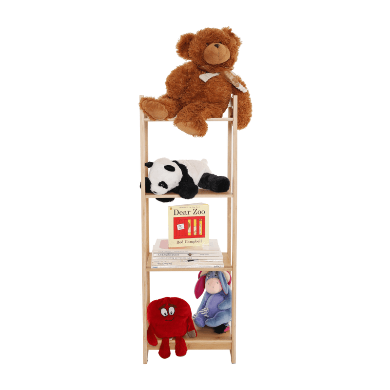 Casa si Gradina - Mobilier - Biblioteci si rafturi - Rafturi - Polita cu 4 rafturi, bambus natural, IMPEROR TYPE 2 - Infinity.ro