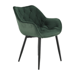 Casa si Gradina - Mobilier - Scaune si fotolii - Fotolii - Fotoliu de design, material textil Velvet verde, FEDRIS - Infinity.ro