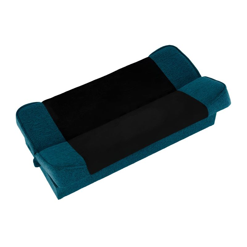 Casa si Gradina - Mobilier - Canapele si coltare - Canapele - Canapea extensibila, turcoaz/negru, ASIA NEW - Infinity.ro