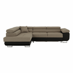 Casa si Gradina - Mobilier - Canapele si coltare - Coltare - Coltar, maro/bej, model stanga, AMARETO NEW - Infinity.ro