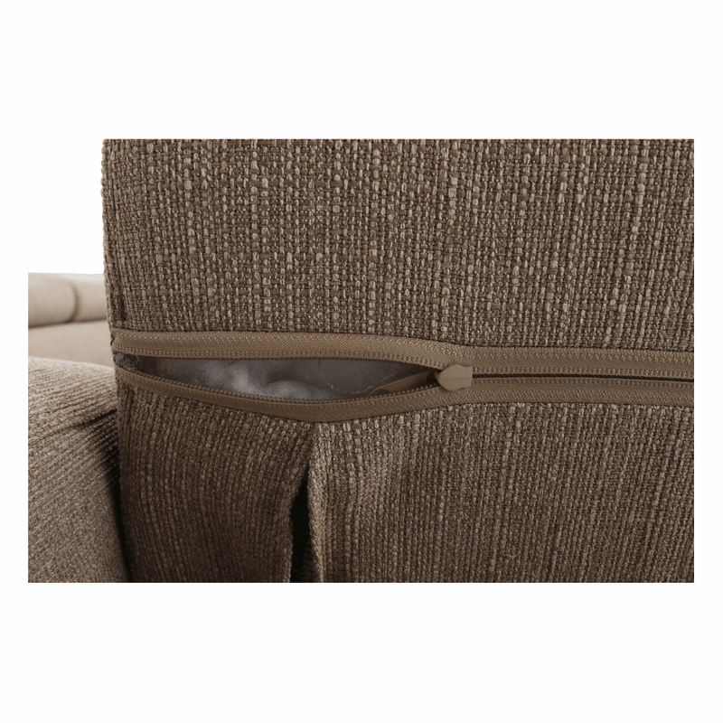 Casa si Gradina - Mobilier - Canapele si coltare - Coltare - Coltar, maro/bej, model stanga, AMARETO NEW - Infinity.ro