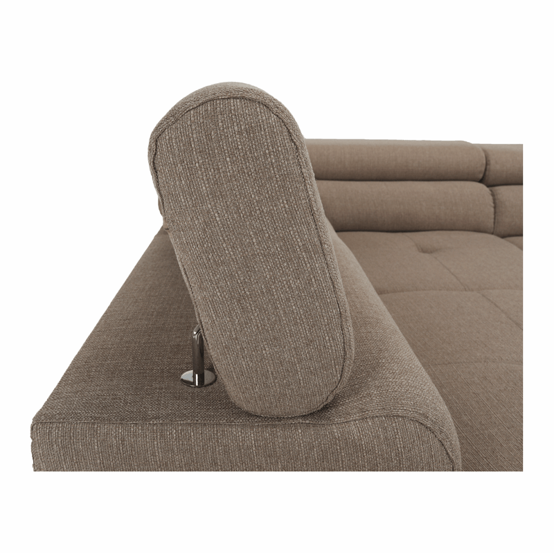 Casa si Gradina - Mobilier - Canapele si coltare - Coltare - Coltar, maro/bej, model stanga, AMARETO NEW - Infinity.ro